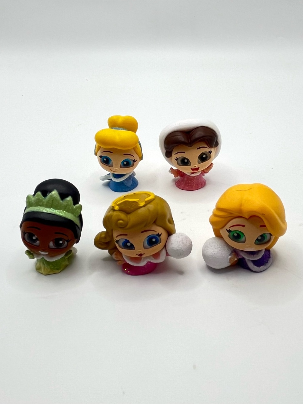 Disney Doorables Series 12 Pixel Perfect Lot of 5 Princesses Aurora Cinderella